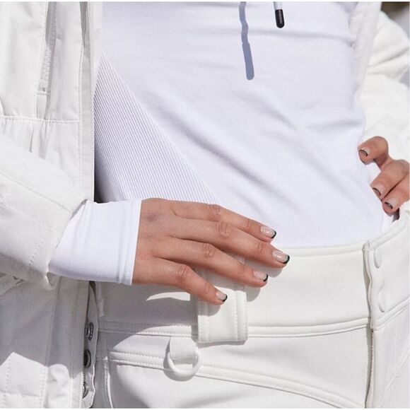 NWT Free People Pants Movement Ski White - Picture 5 of 14